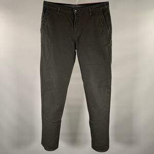 RALEIGH Size 36 Black Slim Straight Jeans